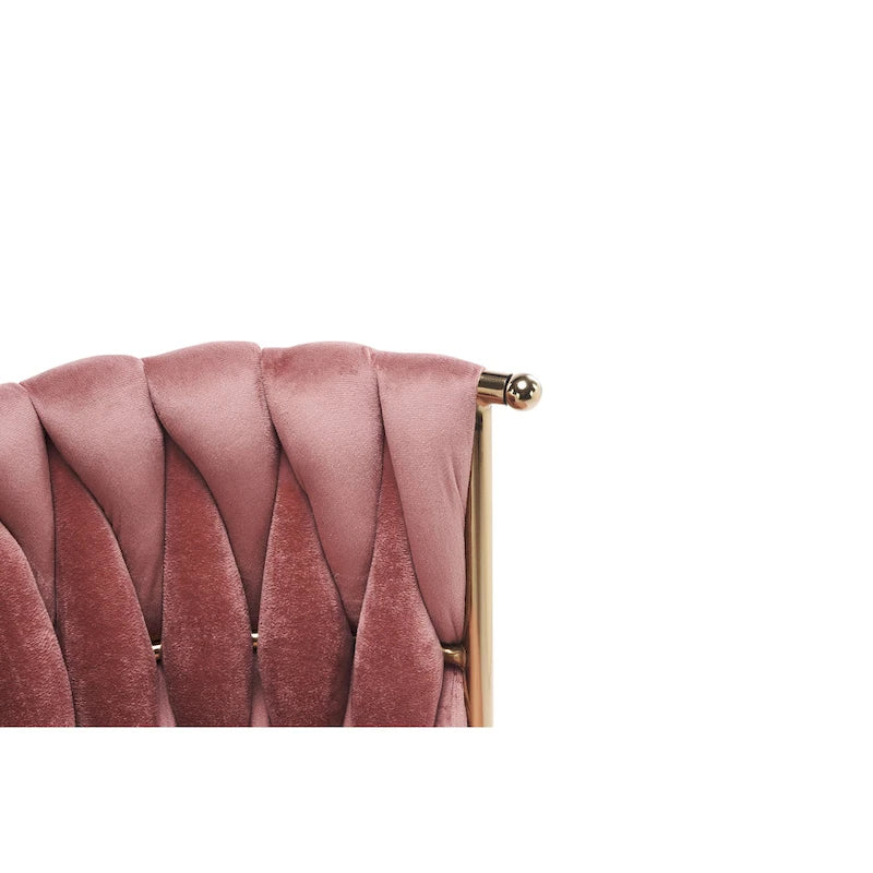 Sedia da ufficio girevole in velluto rosa/verde/grigio/nero, regolabile in altezza, sedile singolo