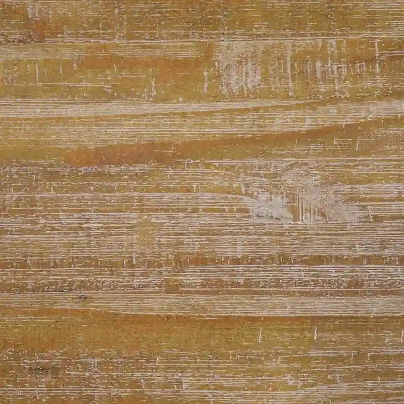 Tavolo da pranzo in pino massiccio rustico effetto legno di deriva/legno di fienile/noce rustico, 6 posti a sedere