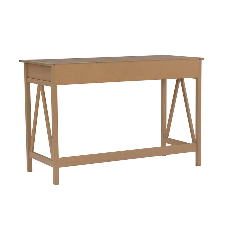Scrivania Driftwood con cassetto singolo finitura naturale