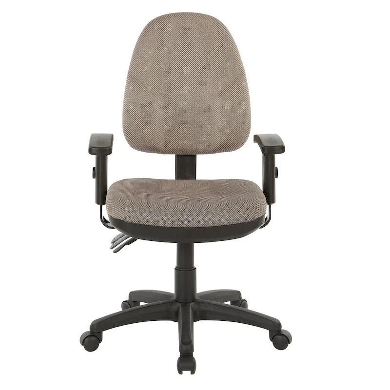 Sedia ergonomica multifunzione con schienale regolabile in altezza