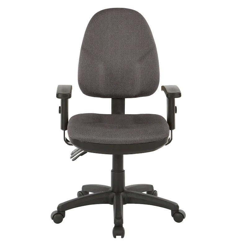 Sedia ergonomica multifunzione con schienale regolabile in altezza