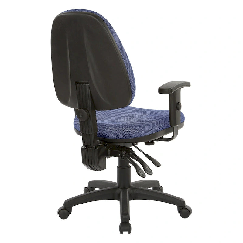 Sedia ergonomica multifunzione con schienale regolabile in altezza