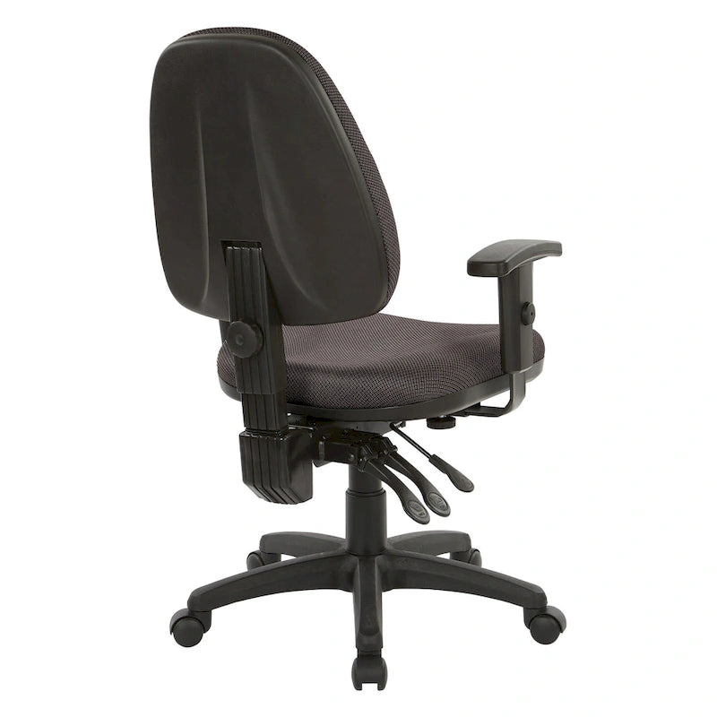 Sedia ergonomica multifunzione con schienale regolabile in altezza