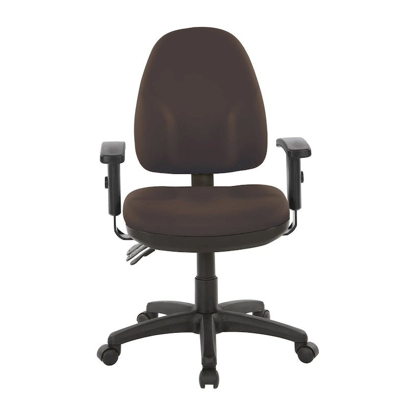 Sedia ergonomica multifunzione con schienale regolabile in altezza