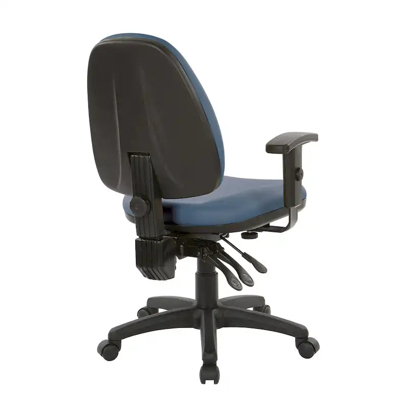 Sedia ergonomica multifunzione con schienale regolabile in altezza