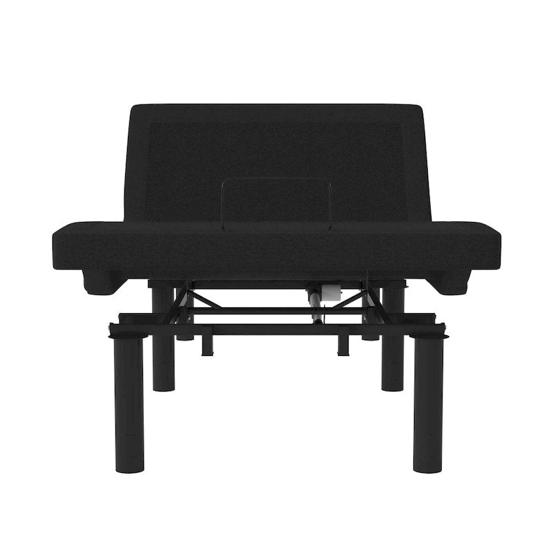 Base letto regolabile motorizzata nera con telecomando wireless – 1 o 2 persone