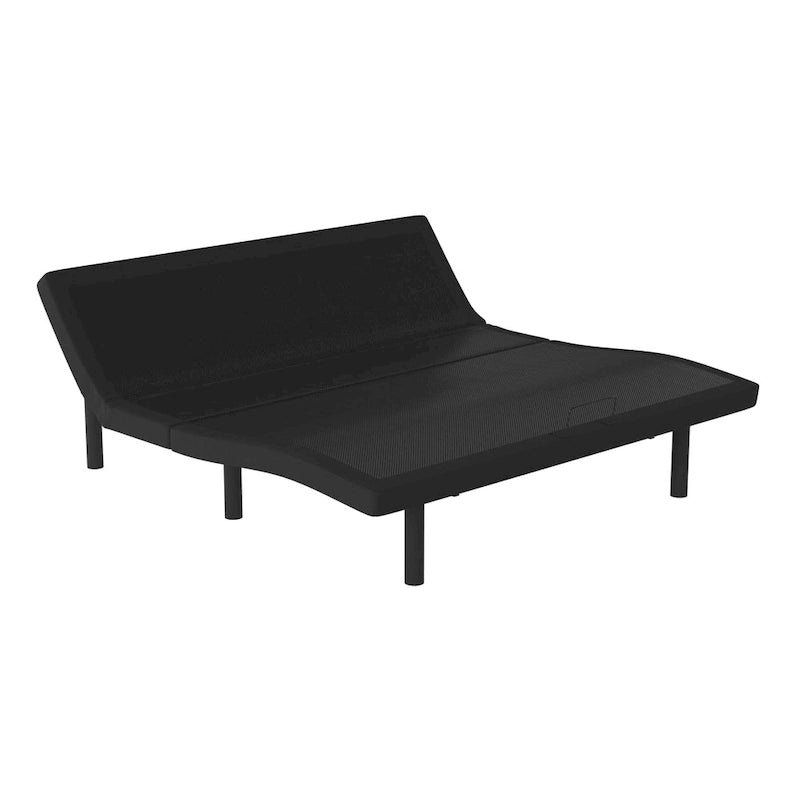 Base letto regolabile motorizzata nera con telecomando wireless – 1 o 2 persone