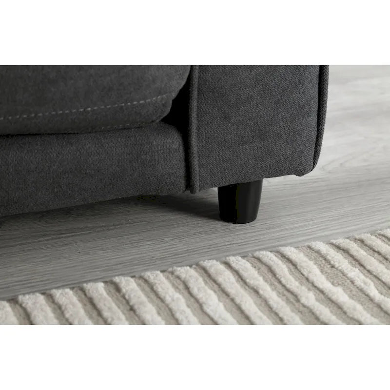 Divano Letto Trasformabile in Velluto con Design Estraibile per Piccoli Spazi