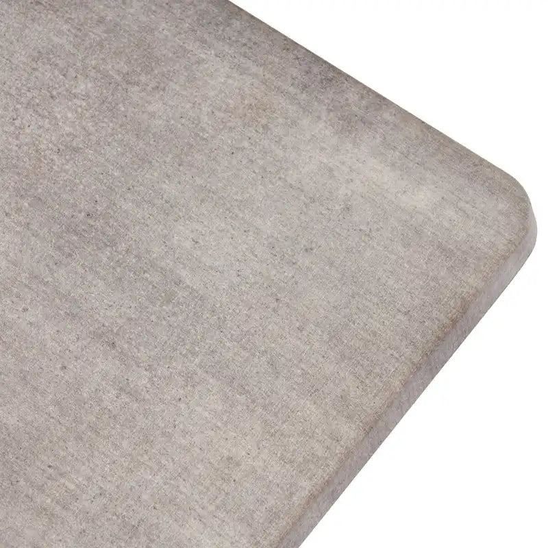 Tavolo da Pranzo Alto 42 con Gambe in Legno di Gomma e Piano in Laminato in Stile Moderno