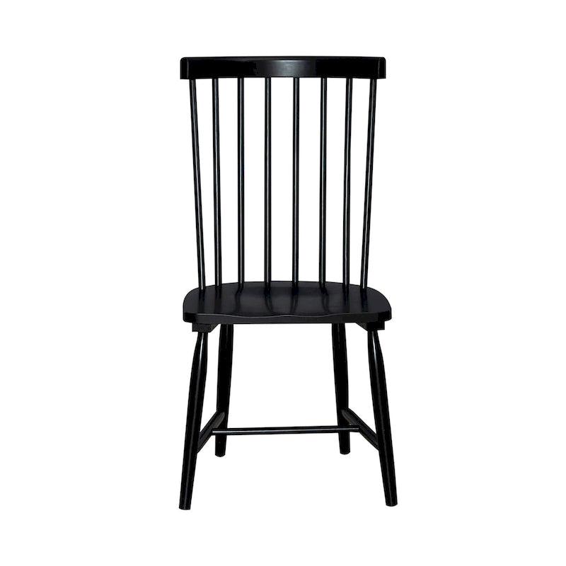 Set da pranzo rettangolare per 7 persone, bianco e nero, stile rustico