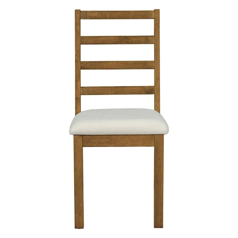 Set da pranzo country/rustico marrone scuro/naturale, 6 posti, allungabile